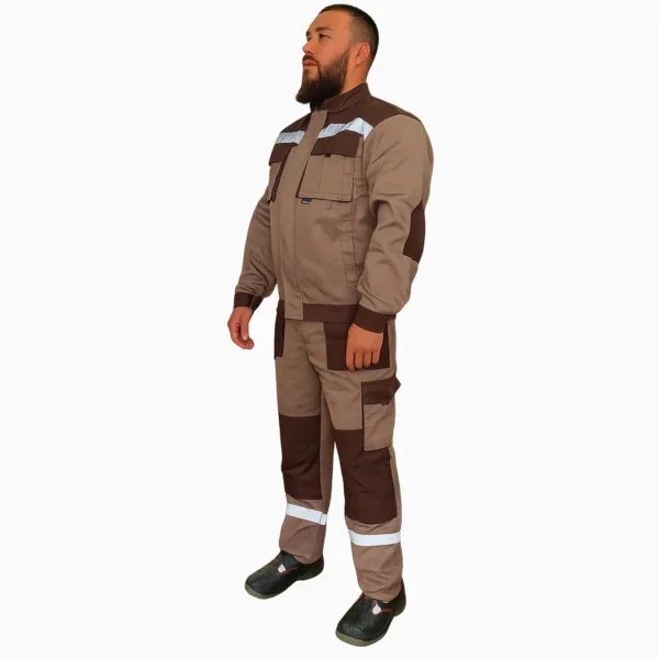 Костюм Тенгри с п/к, коричневый 2