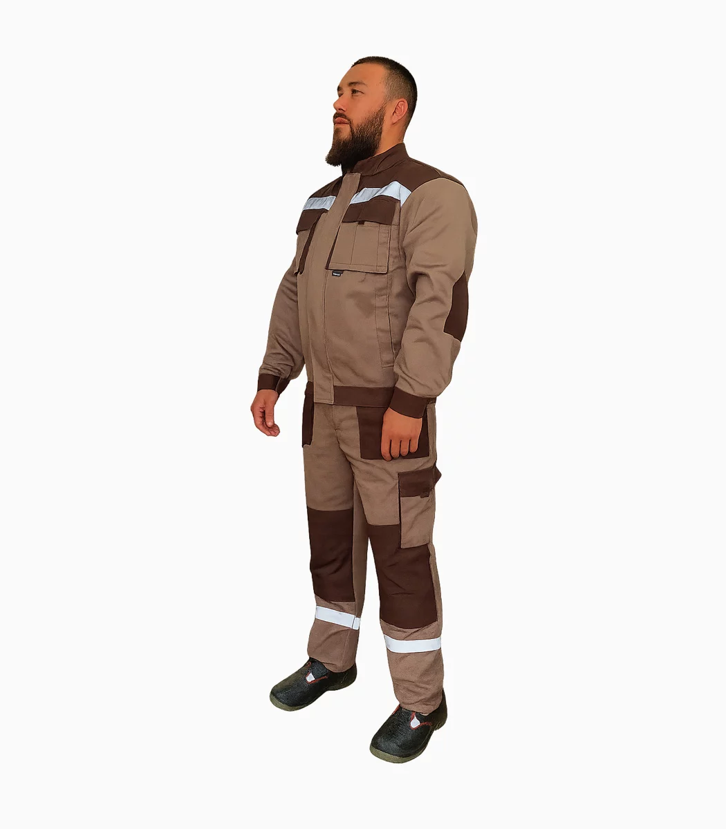 Костюм Тенгри с п/к, коричневый 2