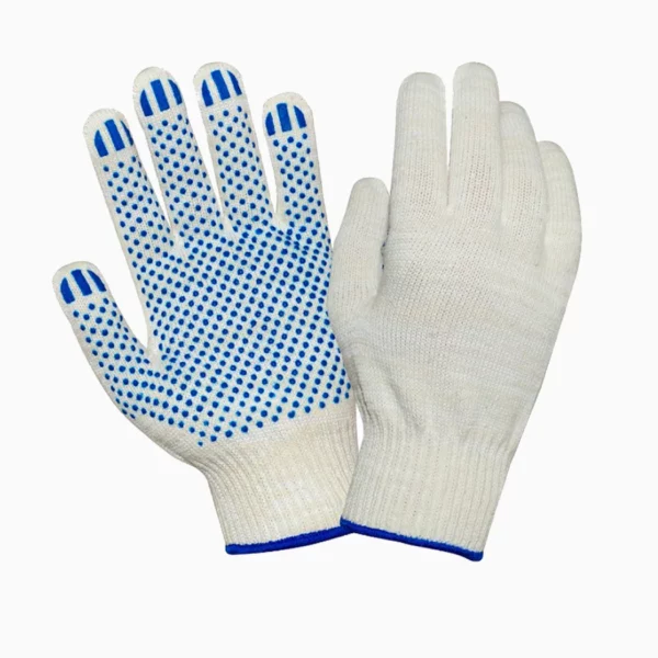 Перчатки х/б с ПВХ ТОЧКА, 10 класс
