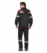 Костюм Титан с п/к, черный/красный — изображение 2