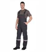 Костюм Мастер с п/к, т.серый/красный — изображение 3