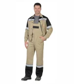 Костюм Легионер с п/к, песочный/черный