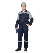 Костюм Легионер с п/к, т.синий/серый