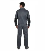 Костюм Фаворит с п/к, т.серый/черный — изображение 2