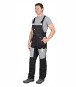 Костюм Фаворит с п/к, черный/серый — изображение 3