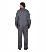 Костюм Фаворит с брюками, т.серый/бордовый — изображение 2