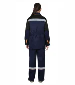 Костюм Ударница женский с п/к, т.синий/черный — изображение 2