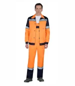 Костюм Легионер с п/к, оранжевый/т.синий