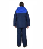 Костюм женский Снежана с п/к, синий/васильковый — изображение 2