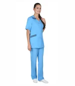 Костюм Женева женский, голубой