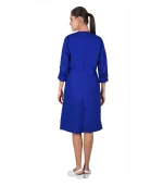 Халат Комфорт женский, васильковый — изображение 2