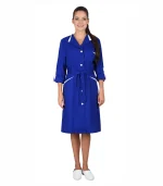 Халат Комфорт женский, васильковый