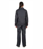 Костюм Фаворит женский с брюками, серый/св.серый — изображение 2