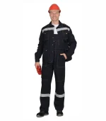 Костюм Троя с п/к, т.синий, 100%ХБ