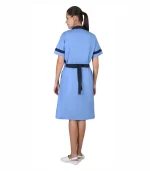 Халат Классика женский, голубой — изображение 2