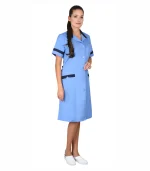 Халат Классика женский, голубой