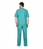 Костюм хирурга универсальный, зелёный — изображение 2