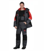 Костюм Фаворит-Мега с п/к, т.серый/черный