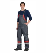 Костюм Орбита с п/к, серый/красный — изображение 4