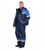 Костюм Орбита с п/к, синий/васильковый