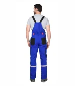 Костюм Стан с п/к, васильковый/черный — изображение 5