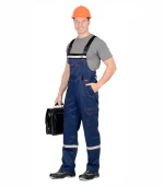 Костюм Практик с п/к, т.синий/черный — изображение 3