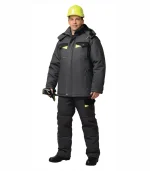 Костюм Ховард с брюками, т.серый/черный