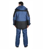 Костюм Европа с брюками, синий/черный — изображение 2