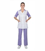 Костюм Иона женский, белый с сиреневым