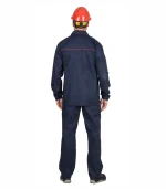 Костюм Импульс с брюками, т.синий, 100%ХБ — изображение 2