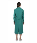 Халат женский с рельефами, зеленый — изображение 2