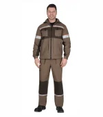 Костюм Родос с п/к, коричневый — изображение 3
