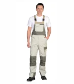 Костюм Каспий с п/к, молочный/оливковый — изображение 4