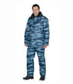 Костюм Безопасность с п/к, КМФ Серый вихрь