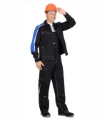 Костюм Джет с п/к, т.синий, 100%ХБ