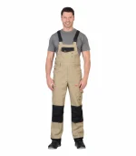 Костюм Вест-Ворк с п/к, песочный/черный — изображение 3