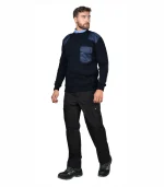 Джемпер форменный, синий