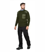 Джемпер форменный, оливковый