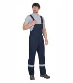 Костюм Сургут-Росс с п/к, синий/васильковый, антистат, МВО — изображение 4