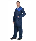 Халат Фаворит, синий/васильковый