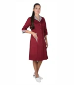 Халат Марлен 2 женский, бордовый