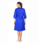 Халат Марлен 2 женский, васильковый — изображение 2