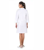 Халат Жасмин женский, белый с бирюзовым — изображение 2