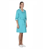 Халат Флора женский, бирюзовый