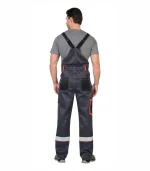 Костюм Полином с п/к, серый/черный — изображение 4