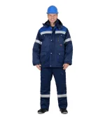 Костюм Титан с п/к, синий/васильковый — изображение 3