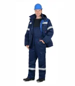 Костюм Титан с п/к, синий/васильковый