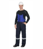 Костюм Сургут-С с п/к, синий/васильковый, антистат, МВО — изображение 4