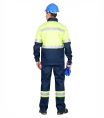 Костюм Терминал с п/к, т.синий/лимонный — изображение 2