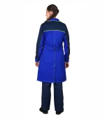 Халат женский Ирина, васильковый/синий — изображение 2